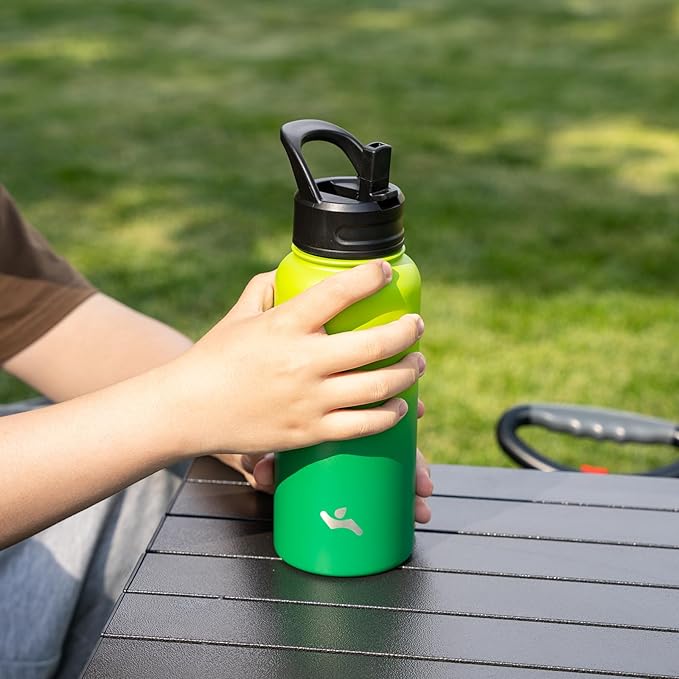 Konokyo 18 oz Insulated Water Bottle Stainless Steel Sport Bottles - Image 6