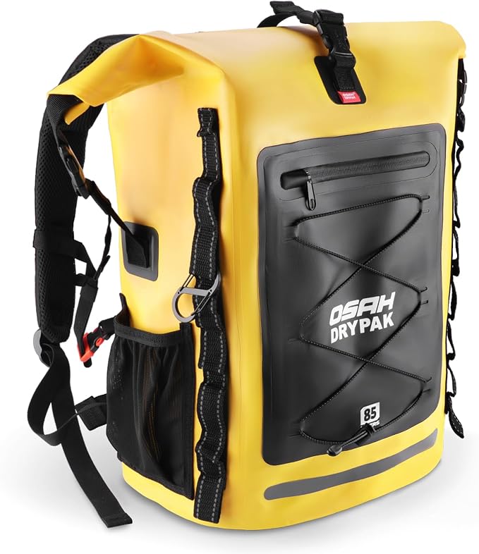 OSAH DRYPAK Waterproof Backpack Dry Bag 35L/55L/85L – Heavy Duty Roll-Top by OSAHDRYPAK