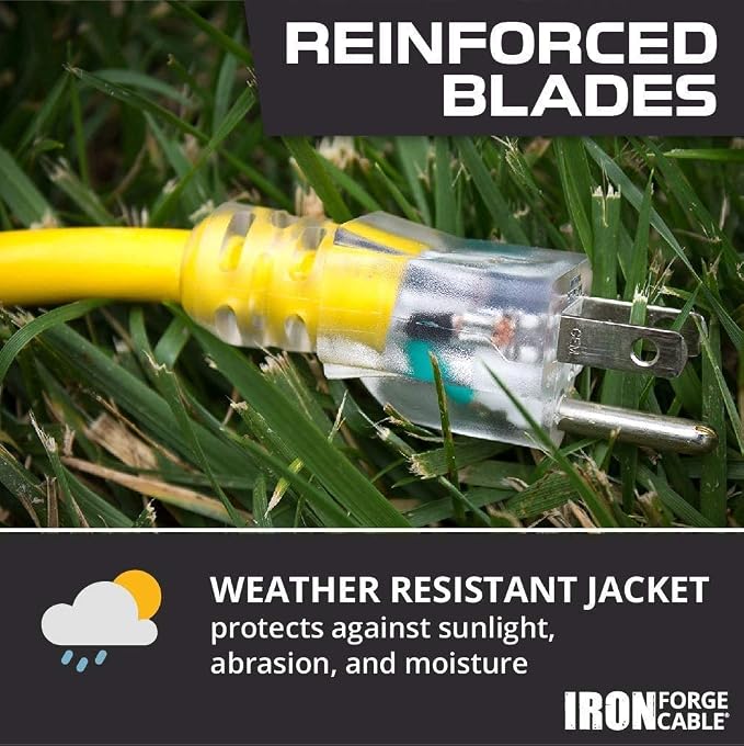 Iron Forge Cable Outdoor Extension Cord 50 Ft - Image 8