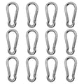 304 Stainless Steel Carabiners -2 inch Heavy Duty, Durable & Rust-Free Clips by Outmate