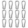 304 Stainless Steel Carabiners -1.57 inch Heavy Duty, Durable & Rust-Free Clips by Outmate