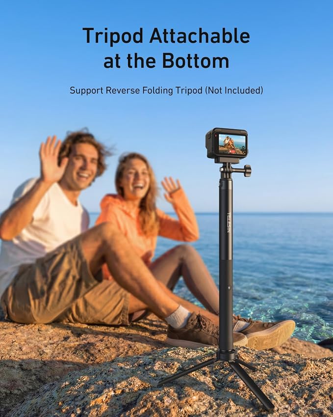 TELESIN Power Grip Selfie Stick - Image 5
