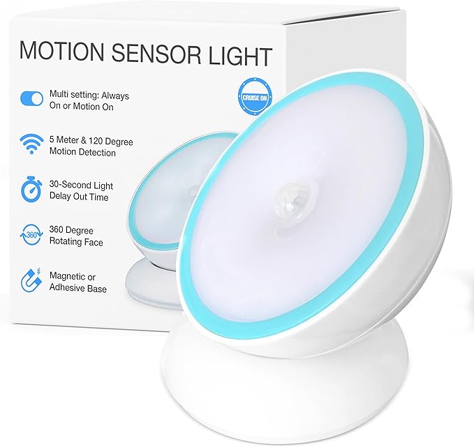 Cruise On Motion-Activated Battery LED Light by CruiseOn