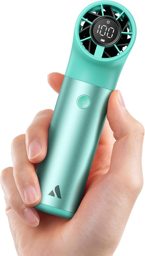 Aecooly Portable Handheld Fan, Powerful Turbo Mini Fan, 19000 RPM High Speed by Aecooly