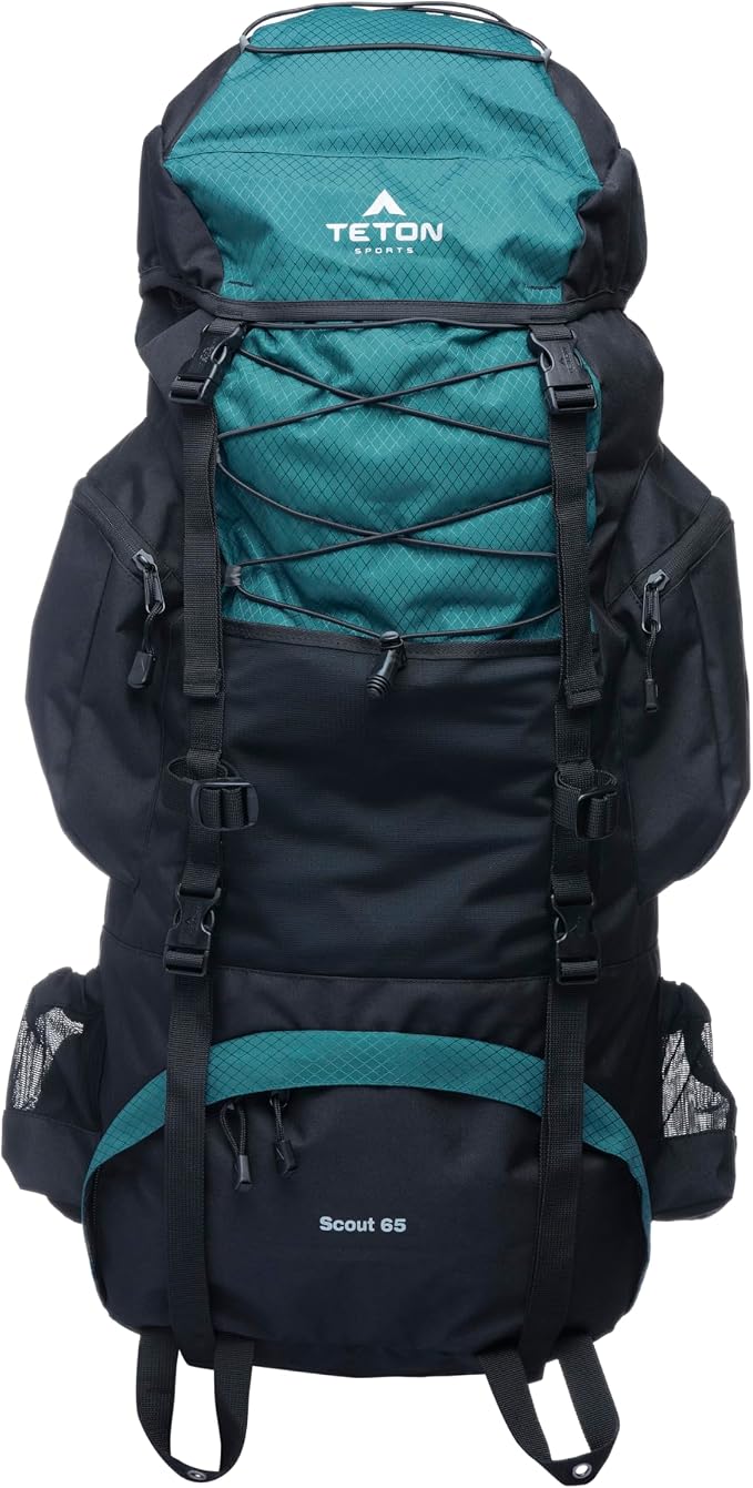 Teton 65L Scout Internal Frame Backpack by Teton