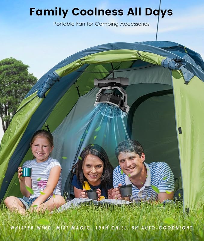 Camping Misting Fan - Image 8