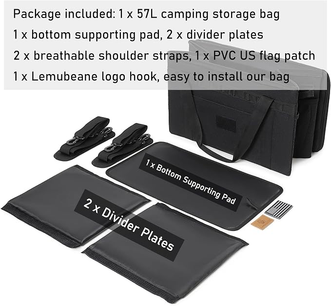 Tactical Camping Storage Bag Utility Tote Bag Camping Kitchen Organizer - Image 4