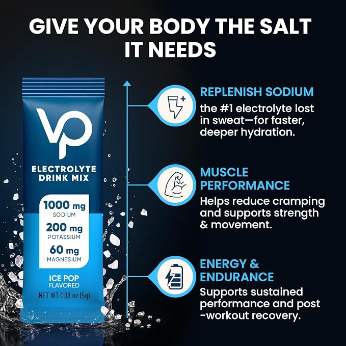Venture Pal High Sodium Electrolyte Powder Packets | Sugar Free Hydration Drink - Image 6