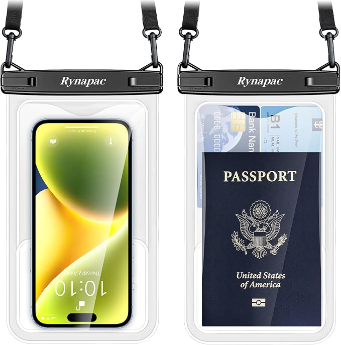 Rynapac [Up to 8.5" Waterproof Phone Pouch by Rynapac