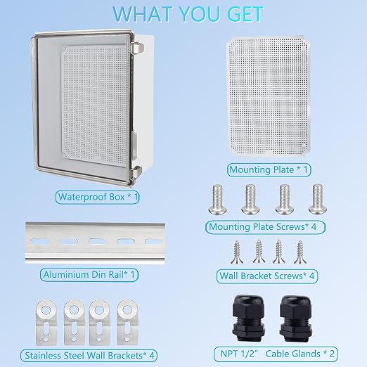 IP67 Waterproof Junction Box, ABS Plastic Electrical Enclosure - Image 7