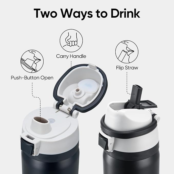 Fijinhom 24 oz Insulated Water Bottle - Image 2