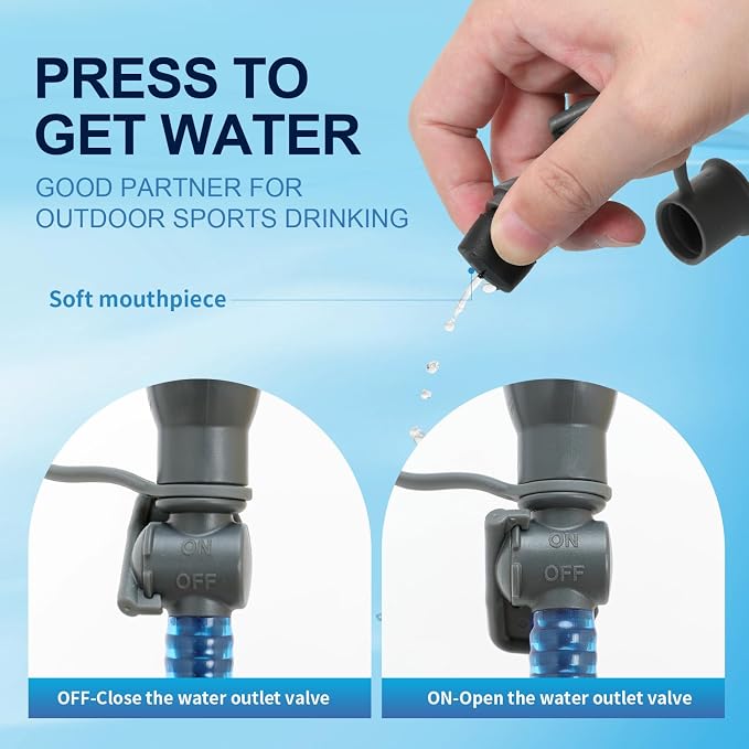 1.5L/2L/3L Hydration Bladder, INOXTO Water Bladder - Image 4