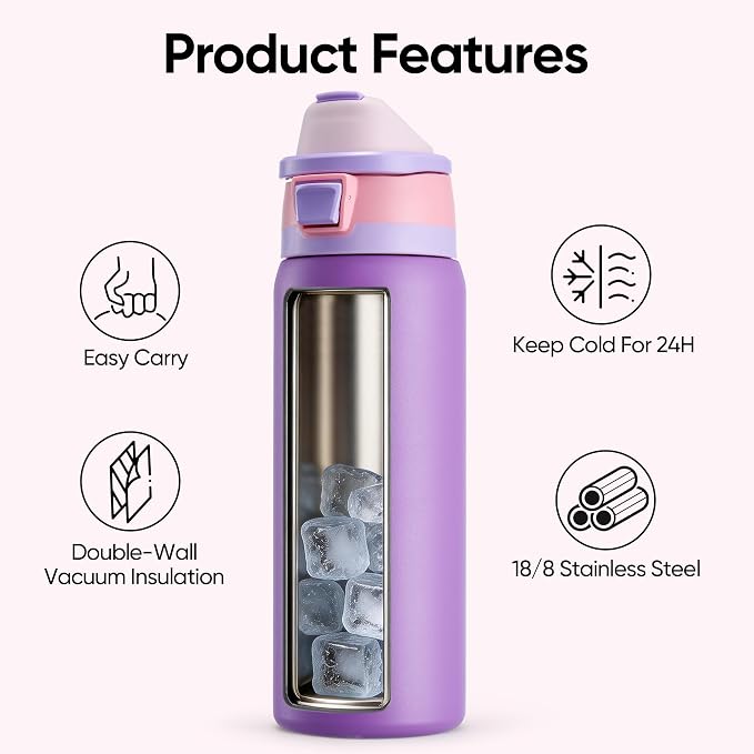 Fijinhom 32 oz Insulated Water Bottle - Image 6