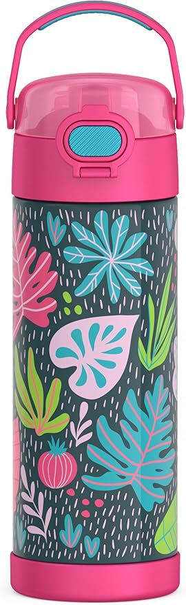 THERMOS FUNTAINER 16 Ounce Stainless Steel Vacuum Insulated Bottle by Thermos
