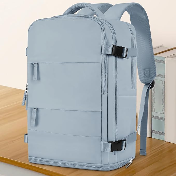 coowoz Large Travel Backpack For Women Men, Carry On Backpack Flight Approved - Image 2