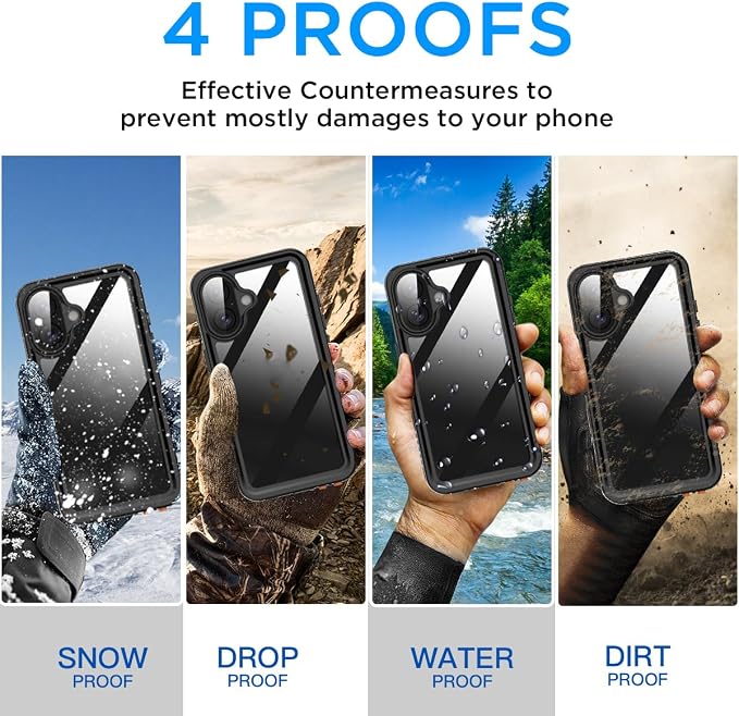AICase Compatible with iPhone 17 Case Waterproof - Image 6