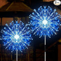JJGoo Solar Firework Lights, 2 Pack 150 LEDs 2 Lighting Modes Solar Lights by JJGoo