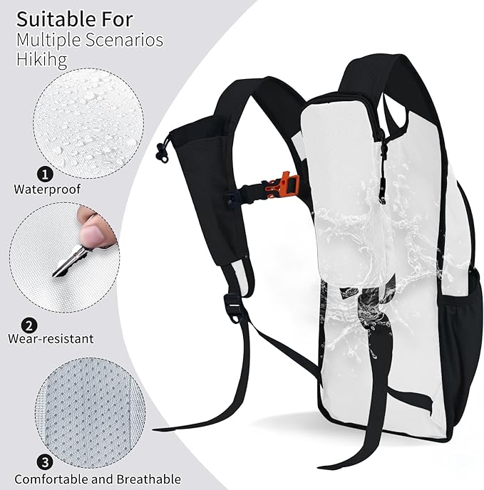 Hiking Backpack 10L/15L Small Daypack Lightweight Packable Travel Foldable - Image 4