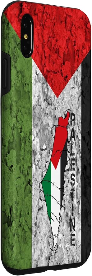 Kufiya PALESTINE Keffiyeh flag, Palestinian Map pattern Case - Image 3