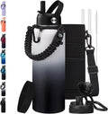 BENZZO 40 oz Water Bottle with Straw by BENZZO