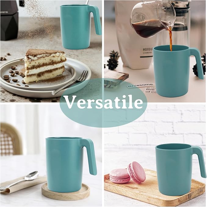 Wrova 16oz Wheat Straw Cups - Image 4
