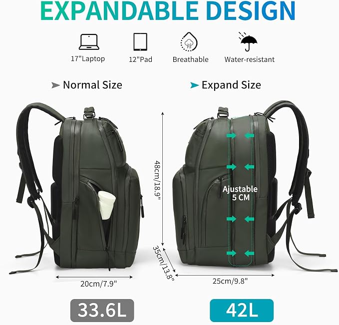 Expandable Business Backpack - Image 2
