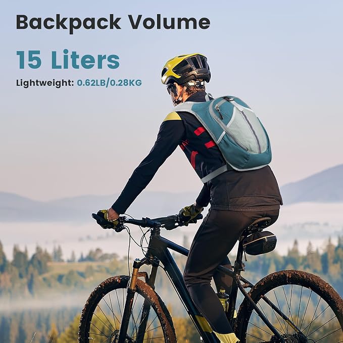 Small Hiking Backpack 15L-Lightweight Packable Foldable Backpack - Image 6