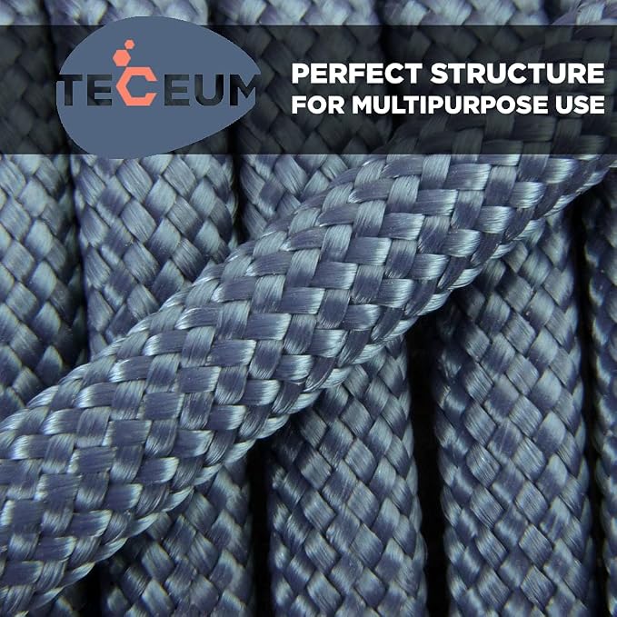 TECEUM 5/32" Paracord Rope 1000 – 1000ft / 200ft / 100ft / 50ft – Tactical - Image 5