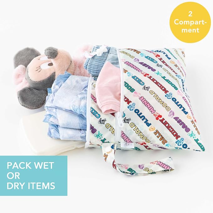 Bumkins Disney Waterproof Wet Dry Clutch Bag - Image 2