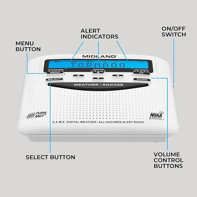 Midland - NOAA Emergency Radio Bundle - Image 7