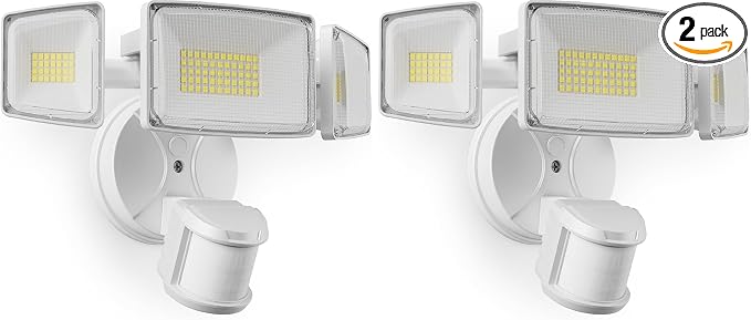 Onforu 100W LED Motion Sensor Outdoor Lights, Dusk to Dawn Flood Light Outdoor by Onforu