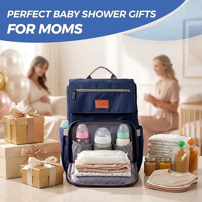 PILLANI Baby Diaper Bag Backpack - Image 7