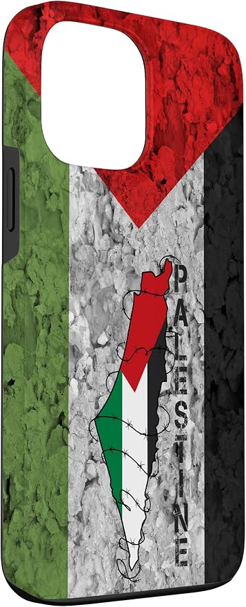Kufiya PALESTINE Keffiyeh flag, Palestinian Map pattern Case - Image 3