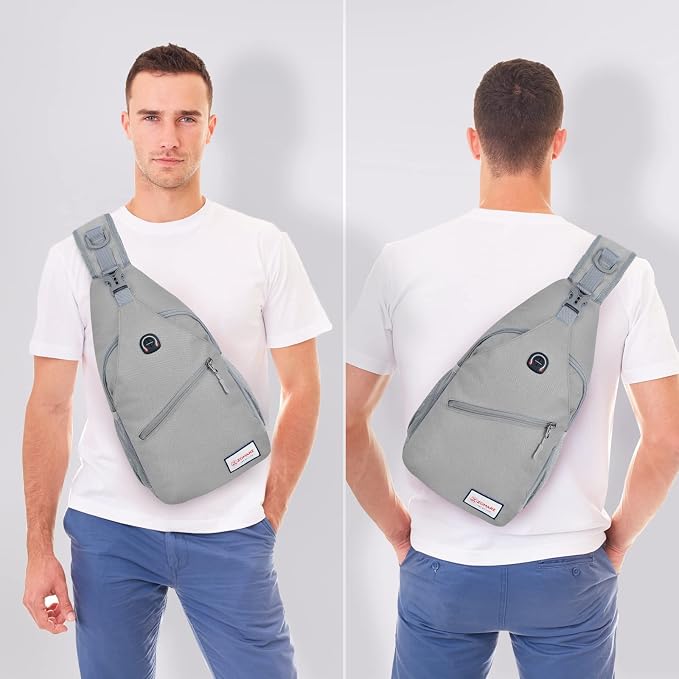 ZOMAKE Sling Bag, Small Crossbody Sling Backpack, Water Resistant Shoulder - Image 8