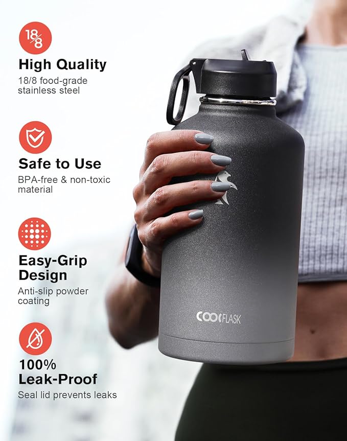 Half Gallon Insulated Water Bottle - Image 3
