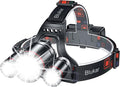 Blukar LED Headlamp, Super Bright Rechargeable Headlight Flashlight by Blukar