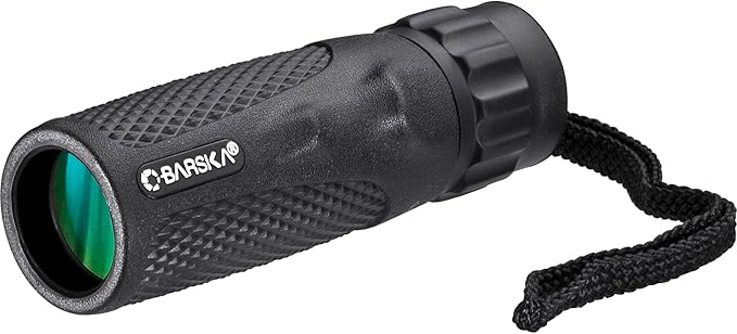Barska Blackhawk Waterproof Monocular – Compact, Slip-Resistant Grip by Barska