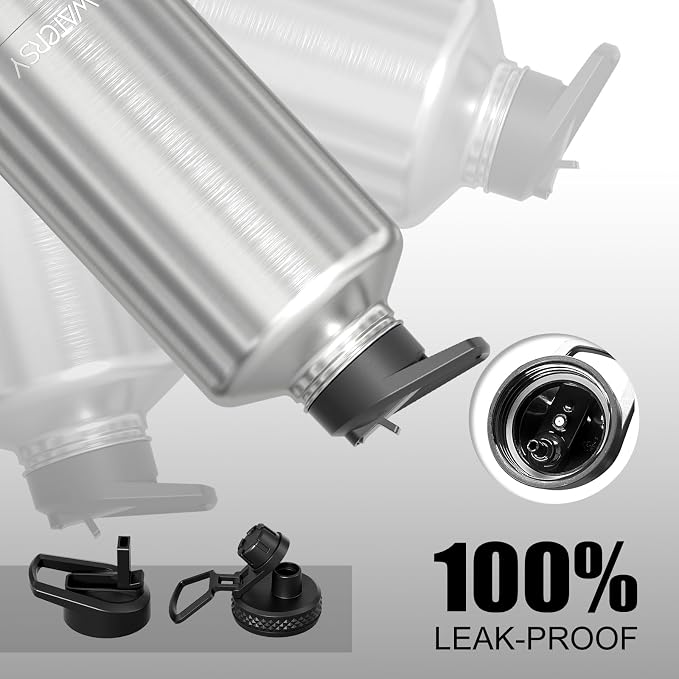 87oz Insulated Water Bottle, BPA Free&Leak Proof, 1.5 Gallon Stainless Steel - Image 5