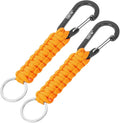 EOTW Paracord Keychain for Men Women Paracord Carabiner Backpack Keychain by EOTW