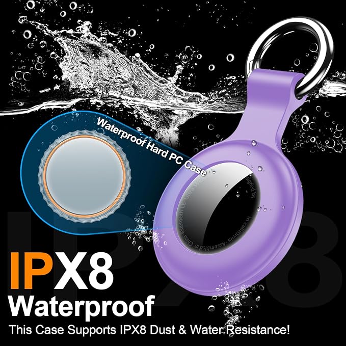 1|2|4Pack for Apple AirTag Holder, for Air Tag 2nd &1st Genaretion, Waterproof - Image 2
