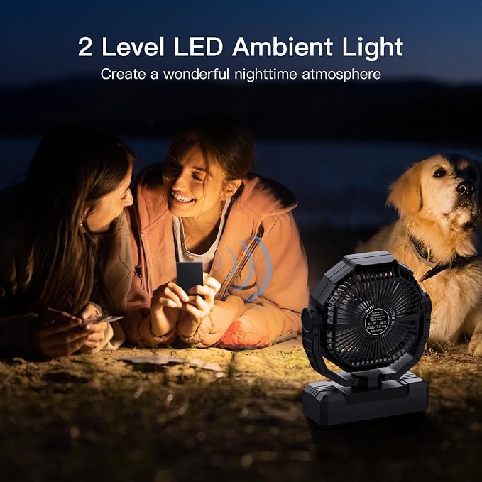 FRIZCOL 3-in-1 Camping Fan - Image 3
