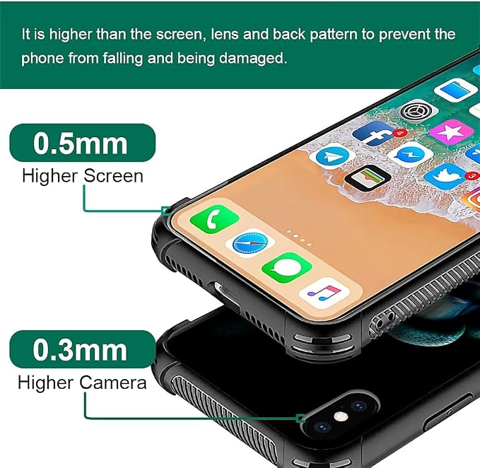 for iPhone Xs Max Case, Skeleton Winding Snake Pattern Graphic Design Girl Boy - Image 2