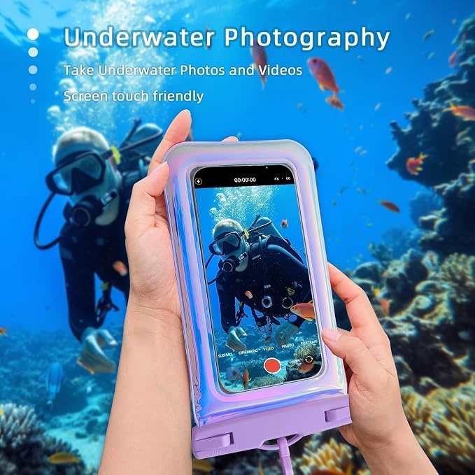 Floatable Waterproof Phone Pouch Case 2 pcs - Image 4