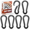 6 Pcs Spring Snap Hooks, 2 Inch Carabiner Clip, Heavy Duty Carabiners Snap by ZAUGONTW