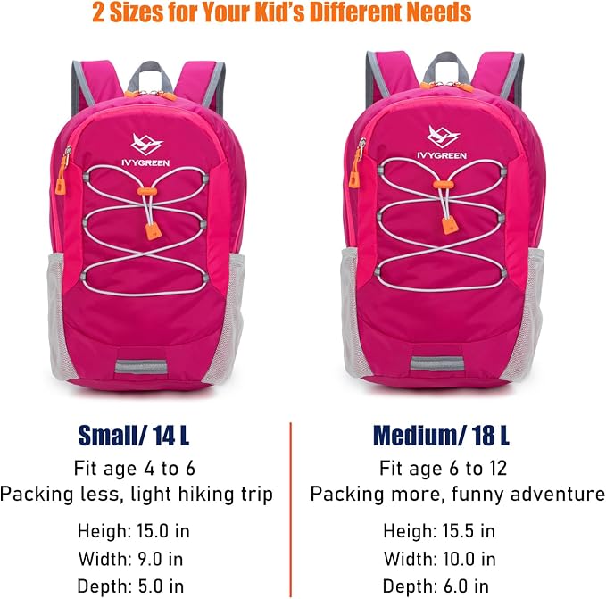 IVYGREEN Little Kids Hiking Backpack - Image 8