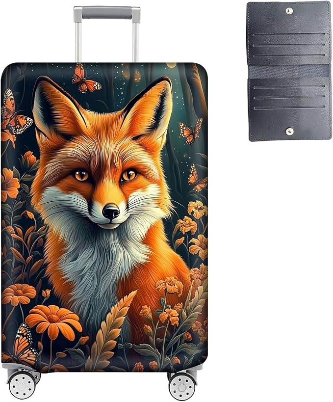 Luggage Cover Protector for 19-20 Inch Suitcases, TSA Approved Elastic Travel by Unknown
