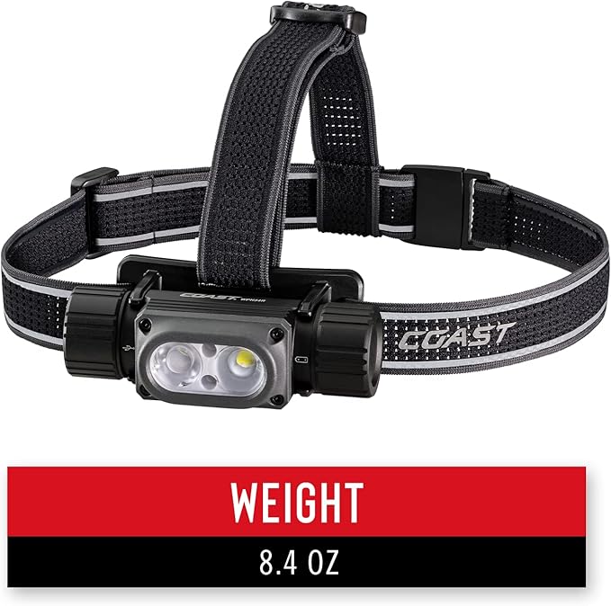 Coast WPH34R 2000 Lumen Waterproof Ultra Bright IP68 USB Rechargeable-Dual - Image 9