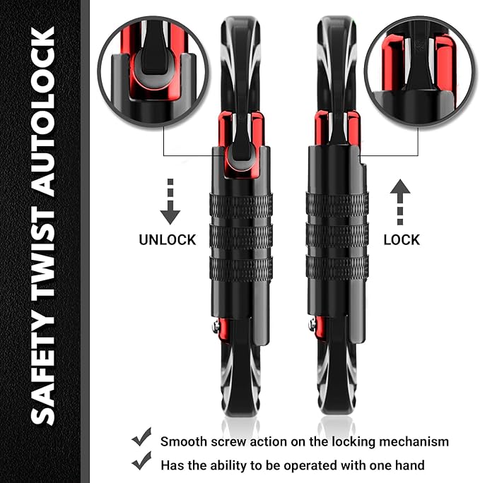 Rhino Produxs 12kN Heavy Duty Carabiner Clips, - Image 3