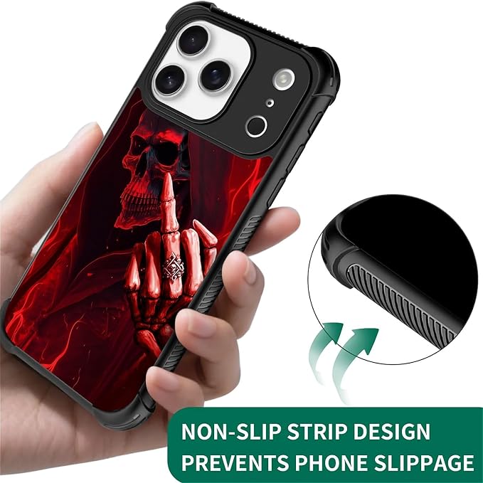 for iPhone 17 Pro Case, for MagSafe Graphic Design for Girl Boy Soft Silicone - Image 3