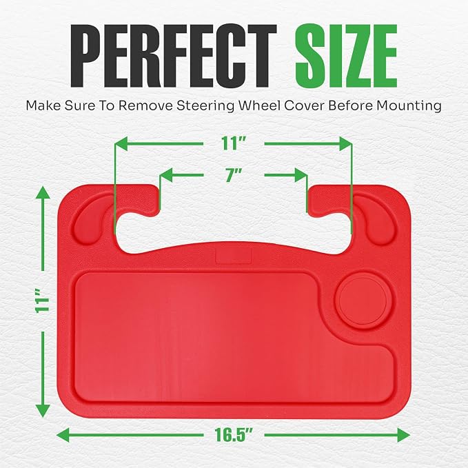 lebogner Steering Wheel Tray, Car Food Trays - Image 7